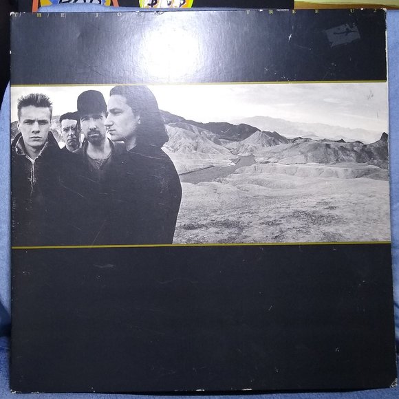U2 Other - U2 The Joshua Tree 1987 Gatefold Specialty press Vinyl Record Minty w/ Poster